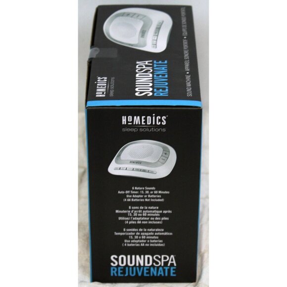 Home Medics Homedics Sleep Sound Spa Rejuvenate Machine Nature Sealed Portable - Picture 2 of 7